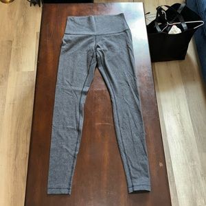 Lululemon Grey High-Rise Tights